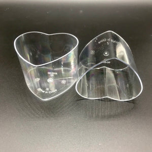 Heart Mini Dessert Cup 6's No Lid