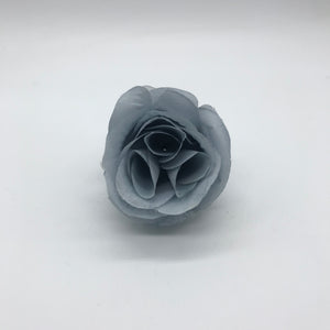 Grey Large Artificial Rose