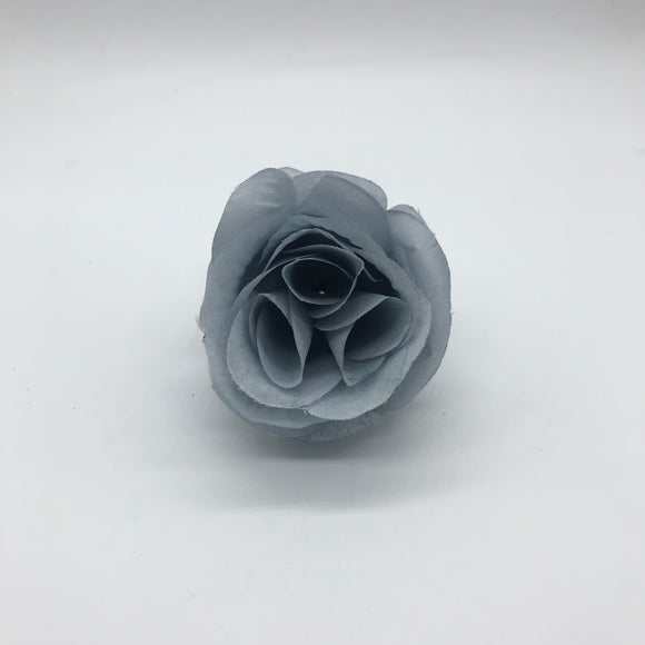 Grey Large Artificial Rose