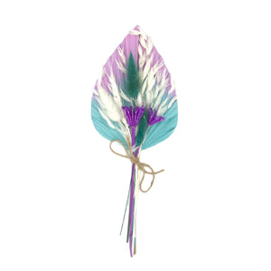 Palm Spear with Dried Flowers #4