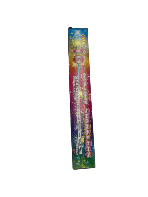 Golden Sparklers 6's 25cm