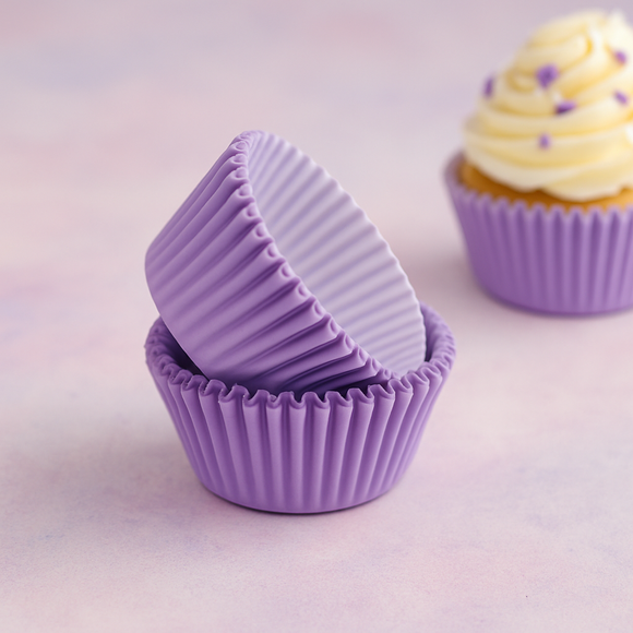 Baking Lilac Paper Cups 100pcs