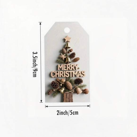 Merry Christmas No.1 Tag 6pcs