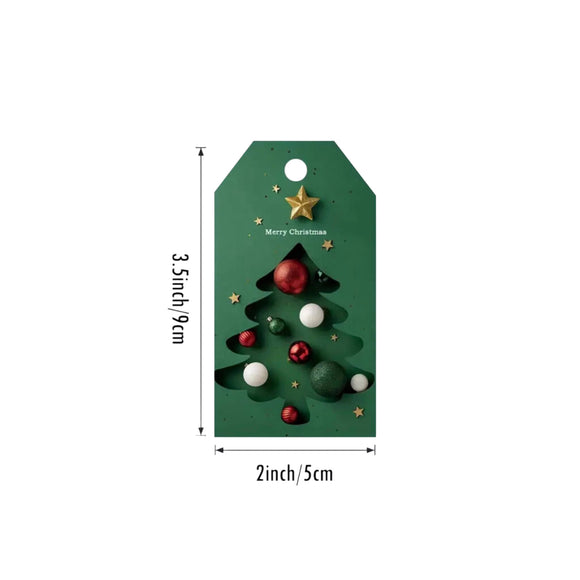 Merry Christmas No.2 Tag 6pcs