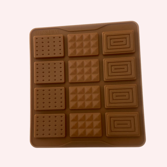 Patterned Mini Rectangle Moulds