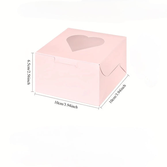 Pink Heart Window Box