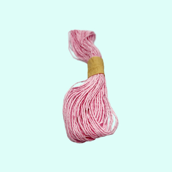 Pink Raffia String 30m