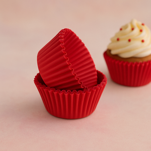Baking Red Paper Cups 100pcs