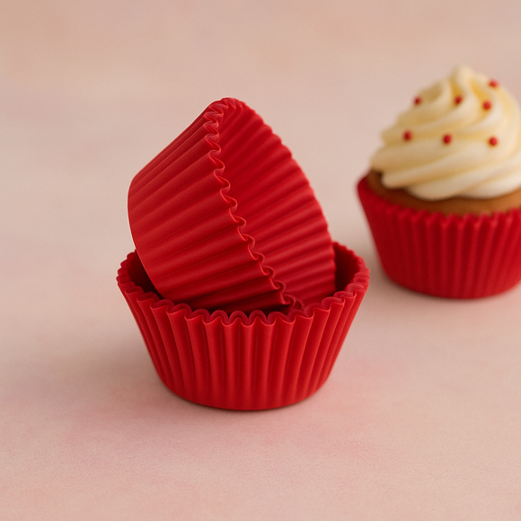 Baking Red Paper Cups 100pcs