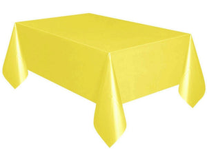 Reusable Table Cover Yellow 137cm x 274cm
