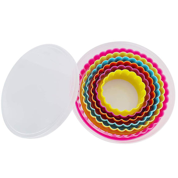 Round/Fluted Cutter 5pcs Tub