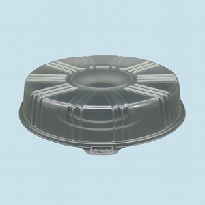 Small Round Platter (MP4347) with Base (MP2027)