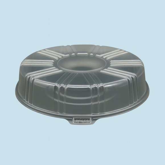 Small Round Platter (MP4347) with Base (MP2027)
