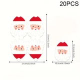 Santa Head Serviette 20pcs
