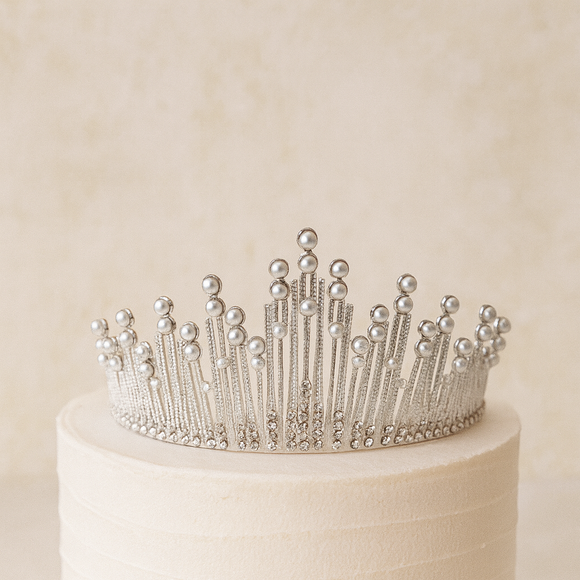 Silver Tiara 16cm