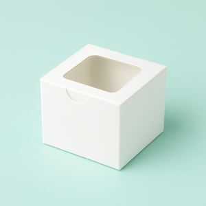 Single Cupcake Box with Window