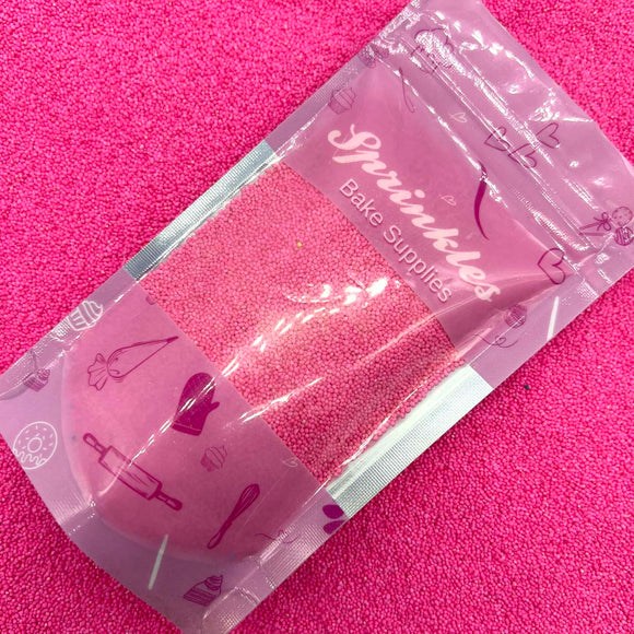 Sprinkles 1mm - Bright Pink 75g