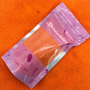 Sprinkles 1mm - Orange 75g