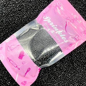 Sprinkles 2mm - Black 75g