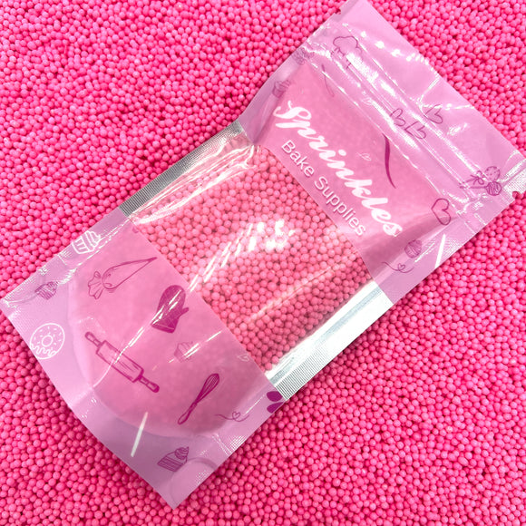 Sprinkles 2mm - Bright Pink 75g