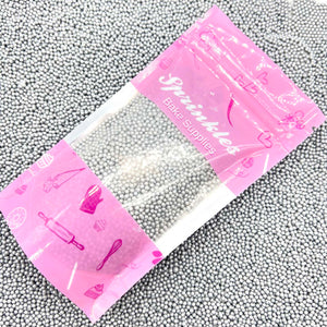 2mm Silver Sprinkles 