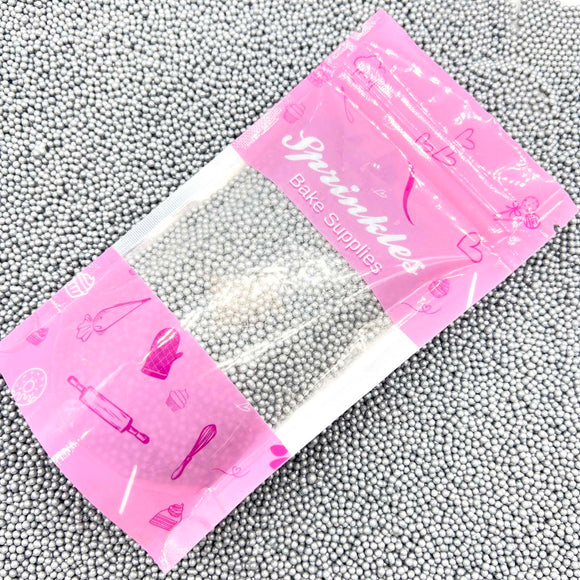 2mm Silver Sprinkles 
