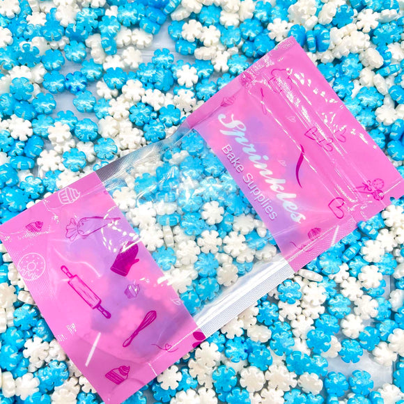 Frozen Theme Snowflake Sprinkles