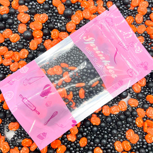 Pumpkin Shaped Halloween Themed Sprinkles