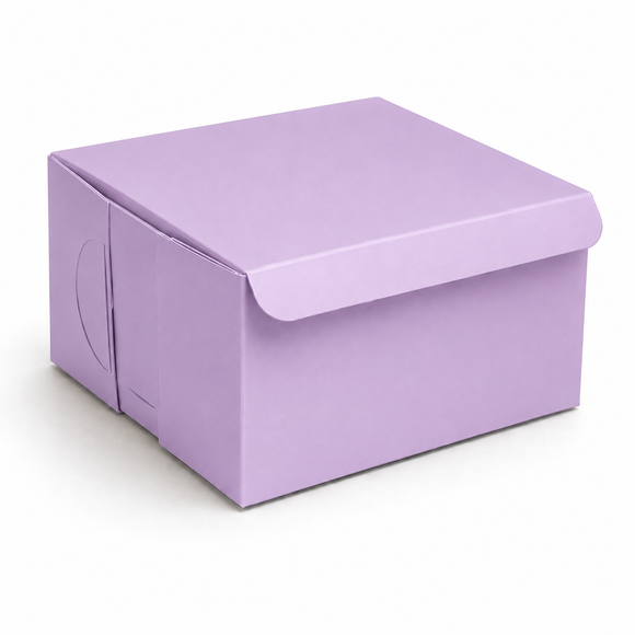 Square Box Lilac 5pc (150mm x 150mm x 75mm) – Sprinkles bake and