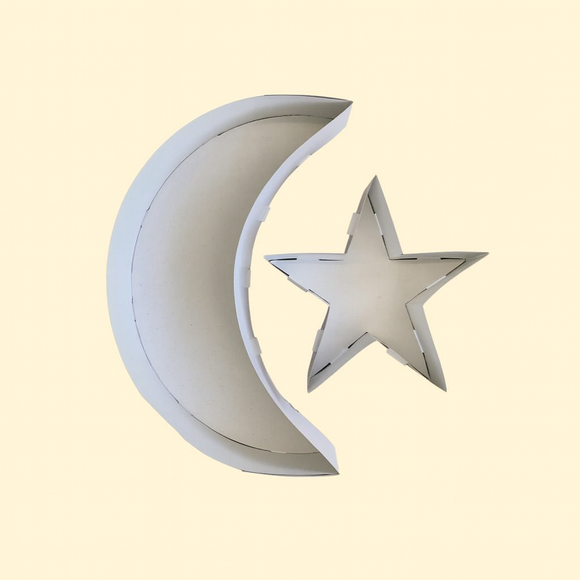 Star & Crescent Moon Box