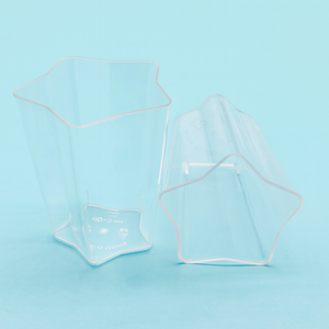 Star Mini Dessert Cup – Acrylic (6pcs, No Lid)
