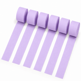 Streamers Lilac 6pcs (2.5cm x 12m)