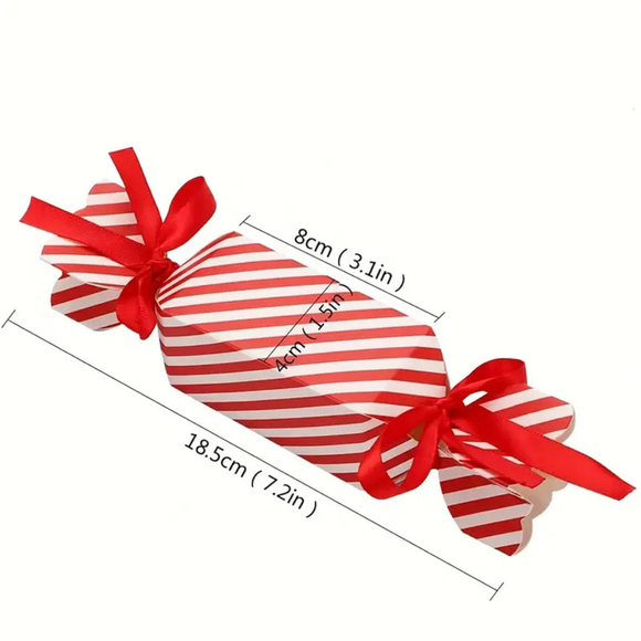 Candy Stripe Gift Box (8cm x 4cm) 1pc