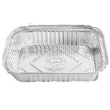 Foil Container 4153 Medium with Plastic Lid 6's