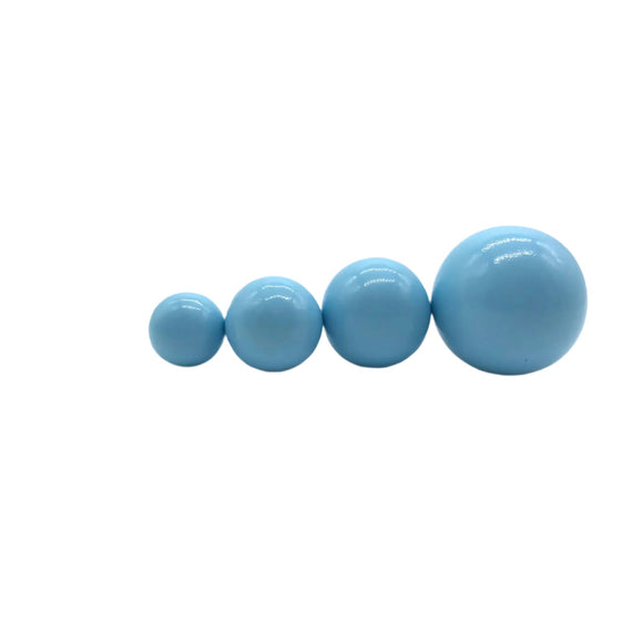 Faux Balls 4pcs Sky Blue