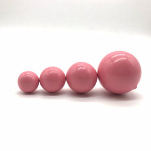 Faux Balls 4pcs Pink