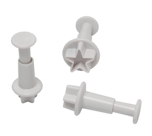 Star Plunger Cutter 3pcs