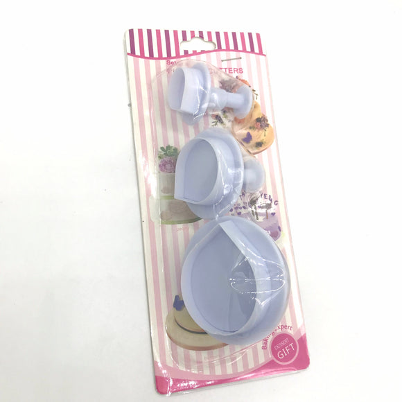 Plunger Cutter - Petals 3pcs