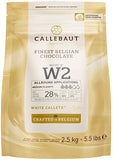 Callebaut Chocolate White W2 28% Callets 500g (Prepacked)