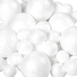 Styrofoam Balls Assorted 40pcs