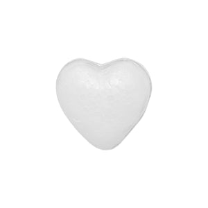 Styrofoam Heart 110mm 1pc