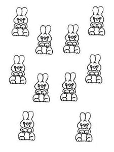 Barco Choc Mould - Mini Bunny (A46)