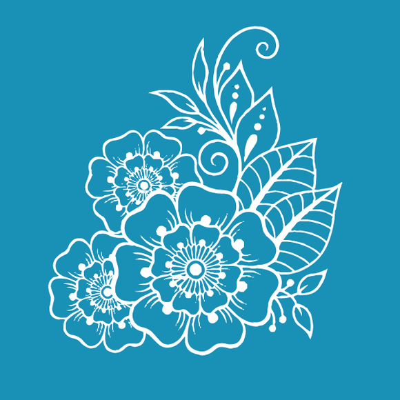 Blomme – Mini Mesh Stencil
