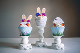 Easter Cupcake Collars and Toppers 6pcs