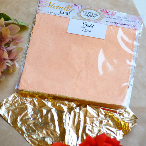Gold leaf 3 sheets