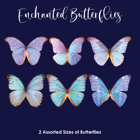 Enchanted Butterflies 22pcs