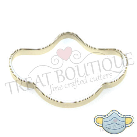Face Mask Cookie cutter 10x6cm