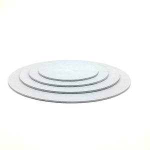 Masonite Foiled Cake Board White