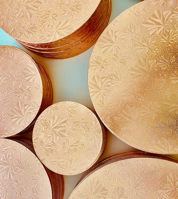 Masonite Foiled Cake Boards Rose Gold