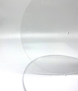 Perspex cake board/Ganache disc 7"